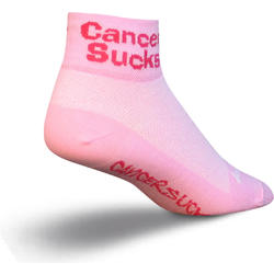 SockGuy Cancer Sucks Socks (Pink)