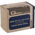 Q-Tubes Superlight Tube (27.5 x 2.0-2.25 inch, Presta Valve) (650B)