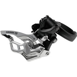 SRAM X5 3x9 Front Derailleur<br>(Low-clamp, Dual-pull)